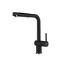 Franke - 12.25-inch Contemporary Single Handle Pull-Out Faucet in Onyx, ACT-PO-ONY