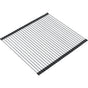 Franke - 17-in. x 15.8-in. Stainless Steel Roller Mat for Chef Center Sinks - Stainless Steel