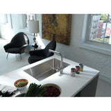 Atlas Neo 11.75-inch Single Handle Pull-Out Faucet in Stainless Steel, ATL-PO-304