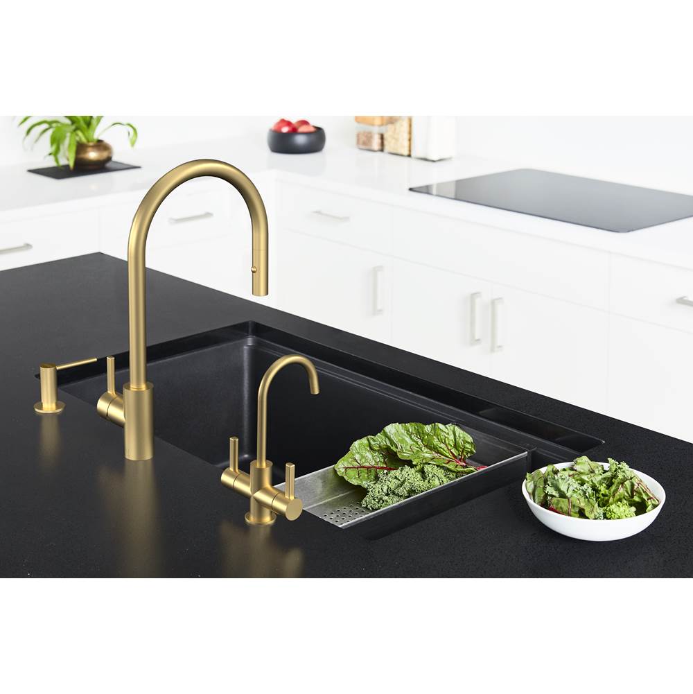 ATL-SD-316 Atlas Series Single Hole Top Refill Soap Dispenser, Stainless Steel