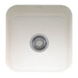 Franke - Cisterna 17.5-in. x 17.5-in. White Undermount Single Bowl Fireclay Kitchen Sink, CCK110-15WH - White