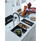 Centinox 19.7-inch Semi-Pro Kitchen Faucet in Stainless Steel, CEN-SP-304