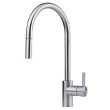 Franke - Eos Neo 17-in Single Handle Pull-Down Kitchen Faucet in Stainless Steel, EOS-PD-304 - Stainless Steel
