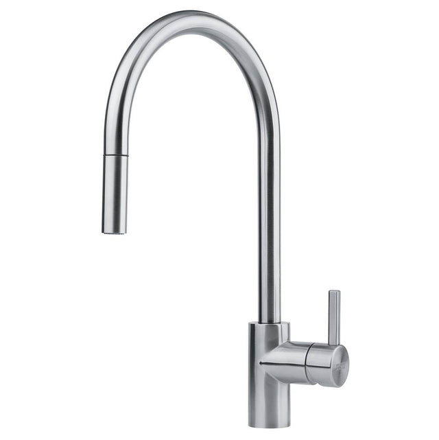 Franke - Eos Neo 17-in Single Handle Pull-Down Kitchen Faucet in Stainless Steel, EOS-PD-304 - Stainless Steel