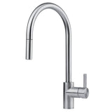 Franke - Eos Neo 17-in Single Handle Pull-Down Kitchen/Outdoor Faucet in 316 Stainless Steel, EOS-PD-316 - Stainless Steel