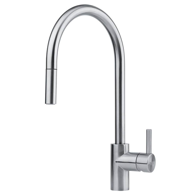 Franke - Eos Neo 17-in Single Handle Pull-Down Kitchen/Outdoor Faucet in 316 Stainless Steel, EOS-PD-316 - Stainless Steel