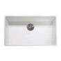 Franke - Farm House 33-in. x 20-in. White Apron Front Single Bowl Fireclay Kitchen Sink - FHK710-33WH - White