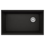 Franke - Maris Um Grn Onyx Sgl - Offset Waste With Strainer Basket - Onyx