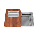 Franke - Orca 2.0 Workcenter 31-in. x 20-in. 18 Gauge Stainless Steel Undermount Single Bowl Kitchen Sink