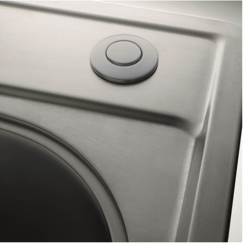 Franke - Air Switch Round Satin Nickel - Satin Nickel