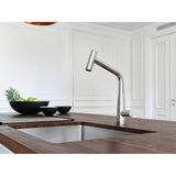 Icon 14-in Single Handle Pull-Out Kitchen Faucet in Polished Chrome, ICN-PO-CHR