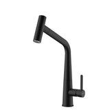 Franke - Icon 14-in Single Handle Pull-Out Kitchen Faucet in Matte Black, ICN-PO-MBK - Matte Black