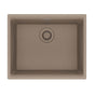 Franke - Maris Undermount 21.7-in x 17.8-in Granite Single Bowl Kitchen Sink in Oyster