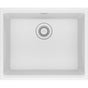Franke - Maris Undermount 21.7-in x 17.8-in Granite Single Bowl Kitchen Sink in Polar White