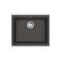 Franke - Maris Undermount 21.7-in x 17.8-in Granite Single Bowl Kitchen Sink in Slate Grey
