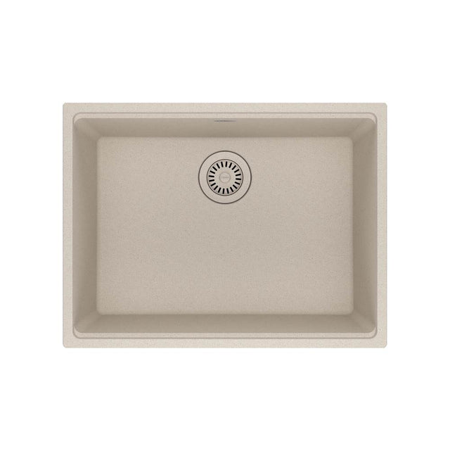 Franke - Maris Undermount 25-in x 18.94-in Granite Single Bowl Kitchen Sink in Champagne - Champagne