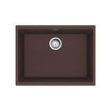 Franke - Maris Undermount 25-in x 18.94-in Granite Single Bowl Kitchen Sink in Mocha - Mocha