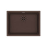 Franke - Maris Undermount 25-in x 18.94-in Granite Single Bowl Kitchen Sink in Mocha - Mocha
