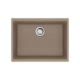 Franke - Maris Undermount 25-in x 18.94-in Granite Single Bowl Kitchen Sink in Oyster - Oyster