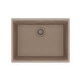 Franke - Maris Undermount 25-in x 18.94-in Granite Single Bowl Kitchen Sink in Oyster - Oyster