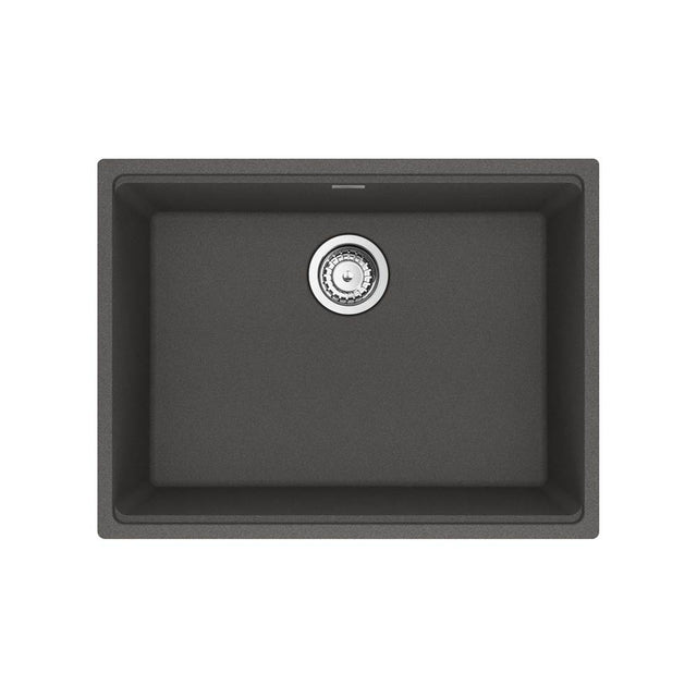 Franke - Maris Undermount 25-in x 18.94-in Granite Single Bowl Kitchen Sink in Slate Grey
