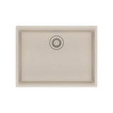 Franke - Maris Undermount 25-in x 18.94-in Granite ADA Single Bowl Sink in Champagne - Champagne