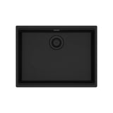 Franke - Maris Undermount 25-in x 18.94-in Granite ADA Single Bowl Sink in Matte Black - Matte Black