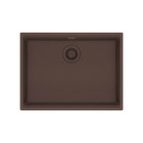Franke - Maris Undermount 25-in x 18.94-in Granite ADA Single Bowl Sink in Mocha - Mocha
