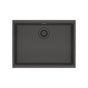 Franke - Maris Undermount 25-in x 18.94-in Granite ADA Single Bowl Sink in Slate Grey