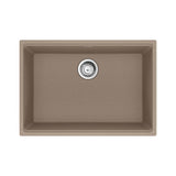 Franke - Maris Undermount 27-in x 19-in Granite Single Bowl Kitchen Sink in Oyster - Oyster