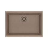 Franke - Maris Undermount 27-in x 19-in Granite Single Bowl Kitchen Sink in Oyster - Oyster
