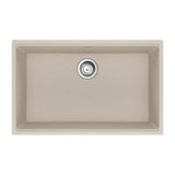 Franke - Maris Undermount 33-in x 22-in Granite Single Bowl Kitchen Sink in Champagne - Champagne