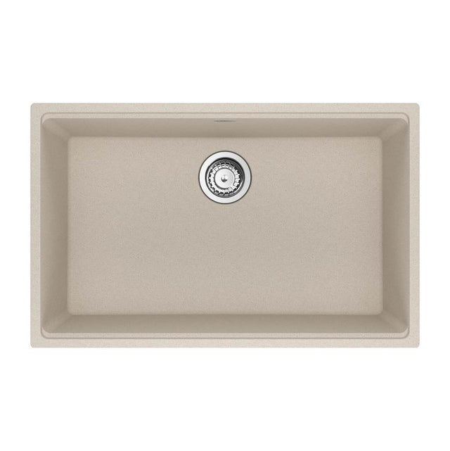 Franke - Maris Undermount 33-in x 22-in Granite Single Bowl Kitchen Sink in Champagne - Champagne