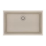 Franke - Maris Undermount 33-in x 22-in Granite Single Bowl Kitchen Sink in Champagne - Champagne