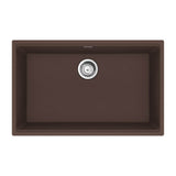 Franke - Maris Undermount 33-in x 22-in Granite Single Bowl Kitchen Sink in Mocha - Mocha