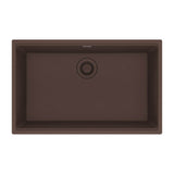 Franke - Maris Undermount 33-in x 22-in Granite Single Bowl Kitchen Sink in Mocha - Mocha