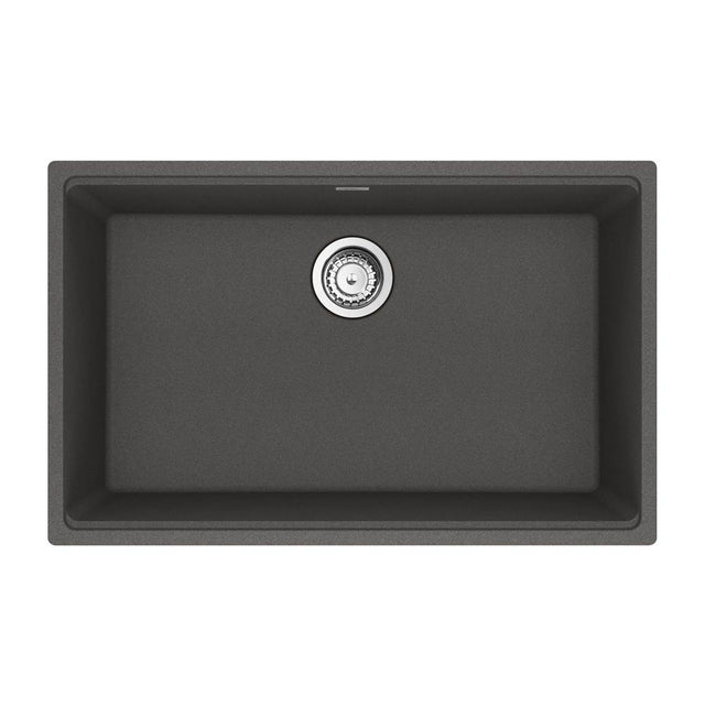 Franke - Maris Undermount 33-in x 22-in Granite Single Bowl Kitchen Sink in Slate Grey