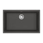 Franke - Maris Undermount 33-in x 22-in Granite Single Bowl Kitchen Sink in Slate Grey