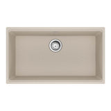 Franke - Maris Undermount 31-in x 17.81-in Granite Single Bowl Kitchen Sink in Champagne - Champagne