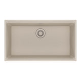 Franke - Maris Undermount 31-in x 17.81-in Granite Single Bowl Kitchen Sink in Champagne - Champagne