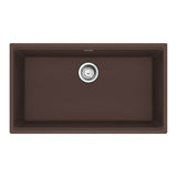 Franke - Maris Undermount 31-in x 17.81-in Granite Single Bowl Kitchen Sink in Mocha - Mocha