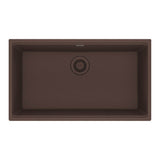 Franke - Maris Undermount 31-in x 17.81-in Granite Single Bowl Kitchen Sink in Mocha - Mocha