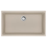 Franke - Maris Undermount 33-in x 18.94-in Granite Single Bowl Kitchen Sink in Champagne - Champagne