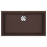 Franke - Maris Undermount 33-in x 18.94-in Granite Single Bowl Kitchen Sink in Mocha - Mocha