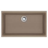 Franke - Maris Undermount 33-in x 18.94-in Granite Single Bowl Kitchen Sink in Oyster - Oyster
