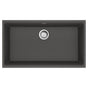 Franke - Maris Undermount 33-in x 18.94-in Granite Single Bowl Kitchen Sink in Slate Grey