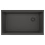 Franke - Maris Undermount 33-in x 19.31-in Granite Single Bowl Kitchen Sink in Slate Grey