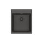 Franke - Maris Dual Mount 17.31-in x 19.69-in Granite Single Bowl Bar / Prep Sink in Slate Grey