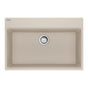 Franke - Maris Topmount 31-in x 20.88-in Granite Single Bowl Kitchen Sink in Champagne - Champagne
