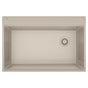 Franke - Maris Topmount 33-in x 22-in Granite Single Bowl Kitchen Sink in Champagne - Champagne